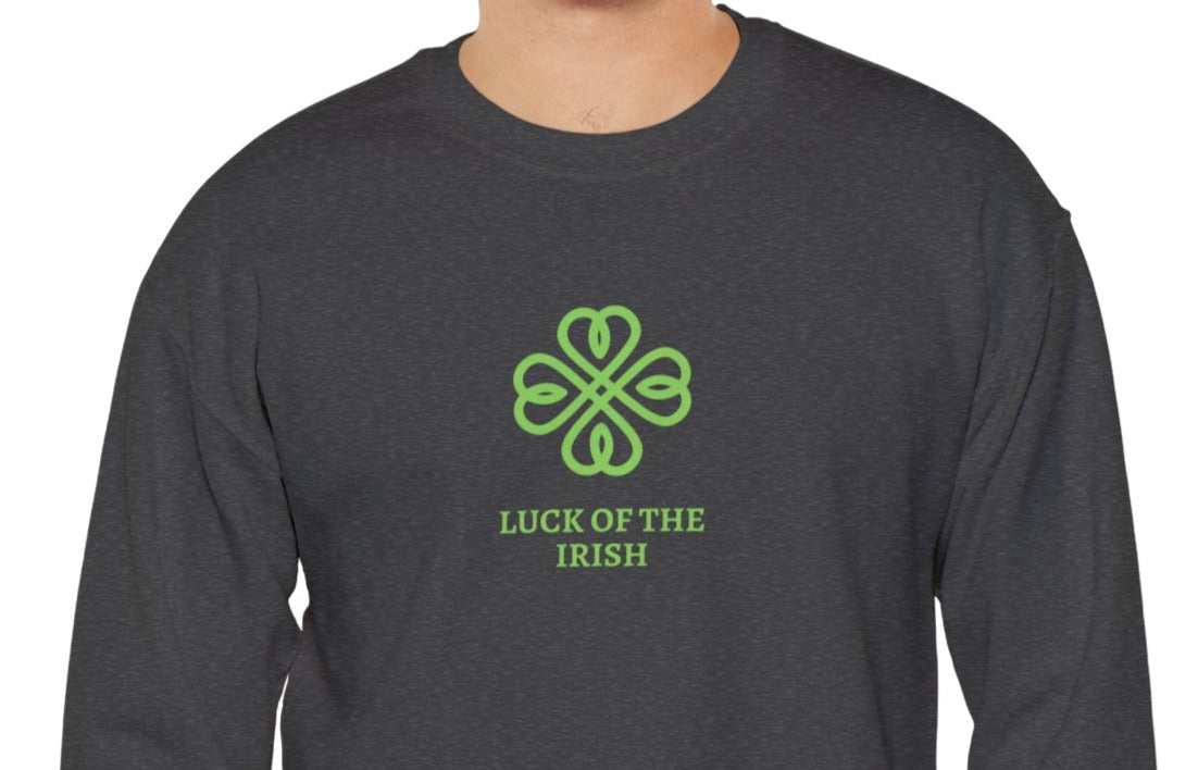 Luck of the Irish Unisex Heavy Blend Crewneck Sweatshirt