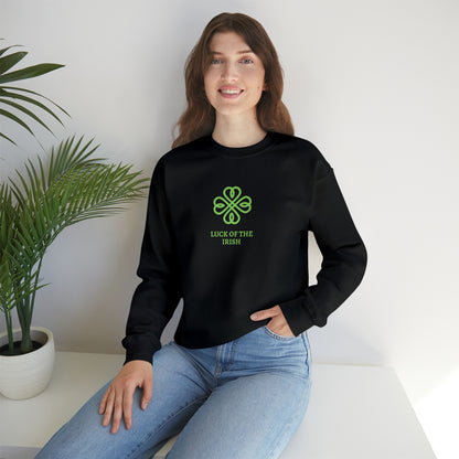 Luck of the Irish Unisex Heavy Blend Crewneck Sweatshirt