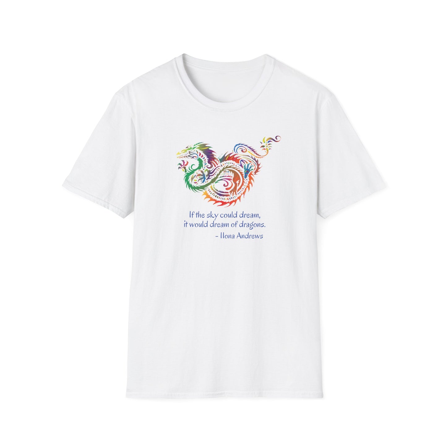 Dream of Dragons, Gildan Unisex Softstyle T-Shirt, Light Colors