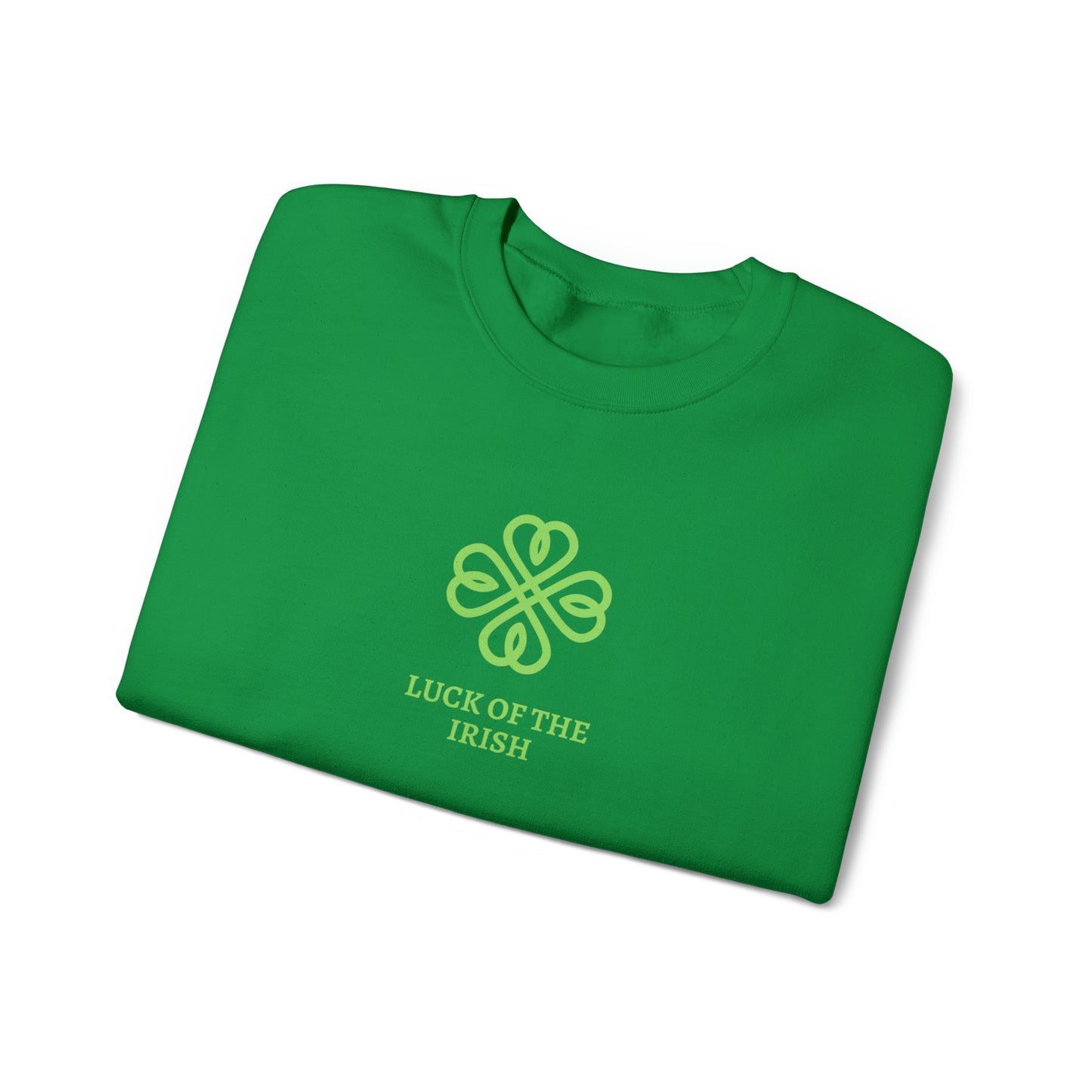 Luck of the Irish Unisex Heavy Blend Crewneck Sweatshirt