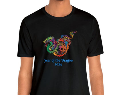 Year of the Dragon Unisex T-Shirt, Dark Colors