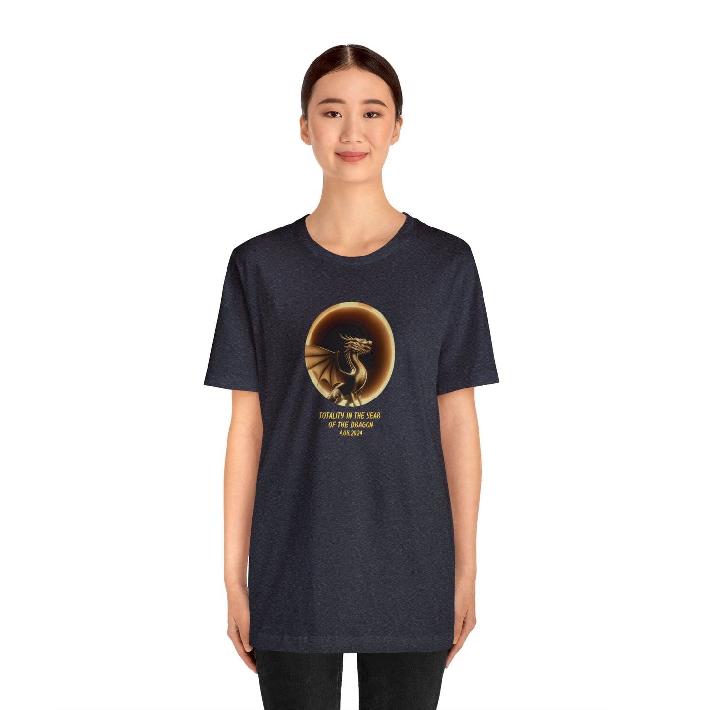 Solar Eclipse, Totality in the Year of the Dragon Unisex T-shirt