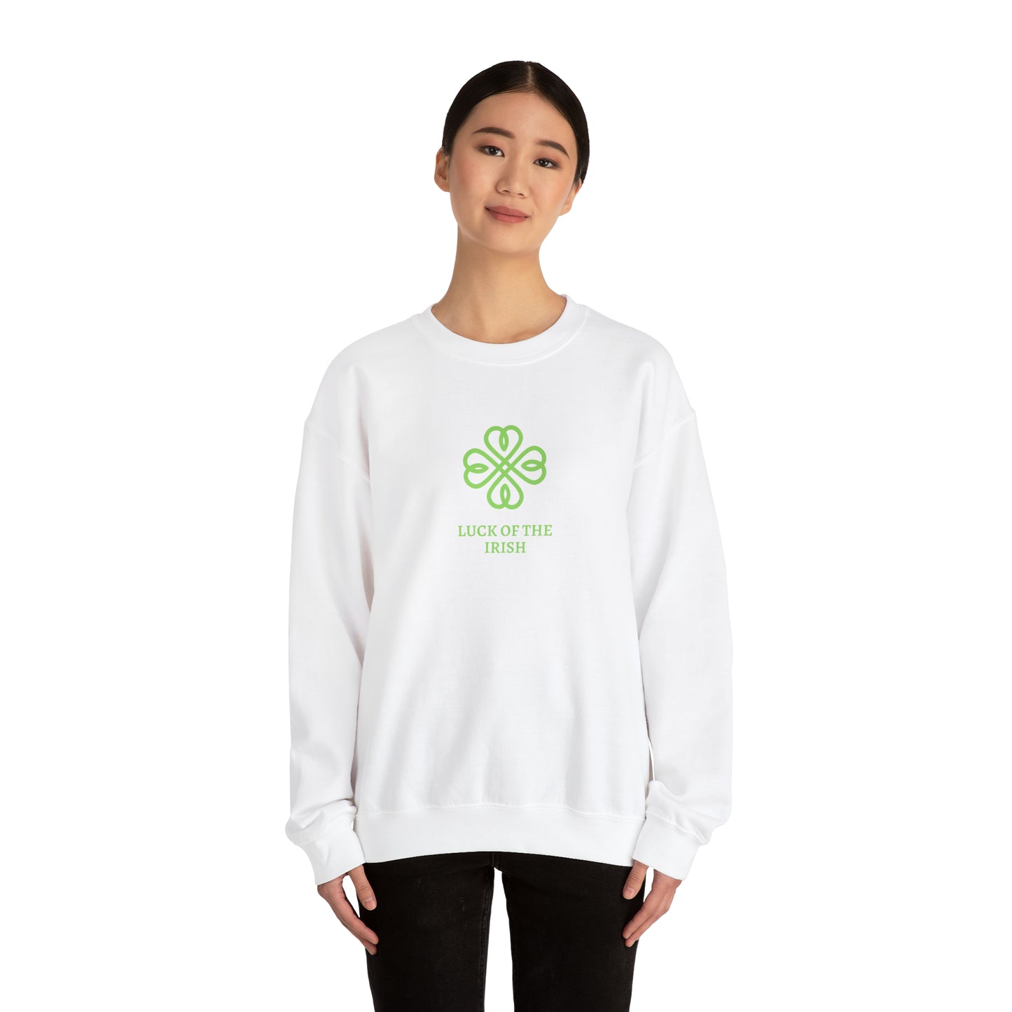 Luck of the Irish Unisex Heavy Blend Crewneck Sweatshirt