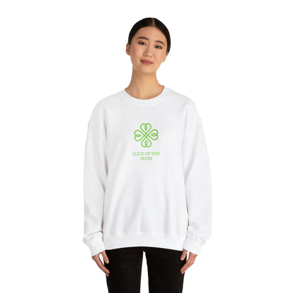 Luck of the Irish Unisex Heavy Blend Crewneck Sweatshirt