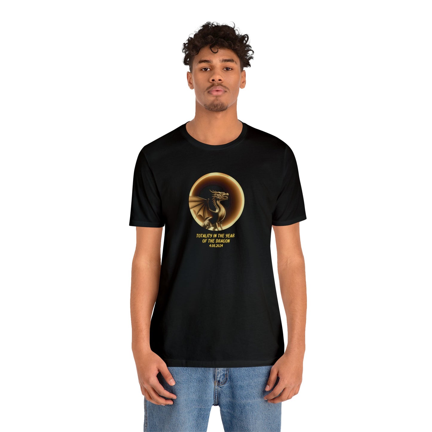 Solar Eclipse, Totality in the Year of the Dragon Unisex T-shirt