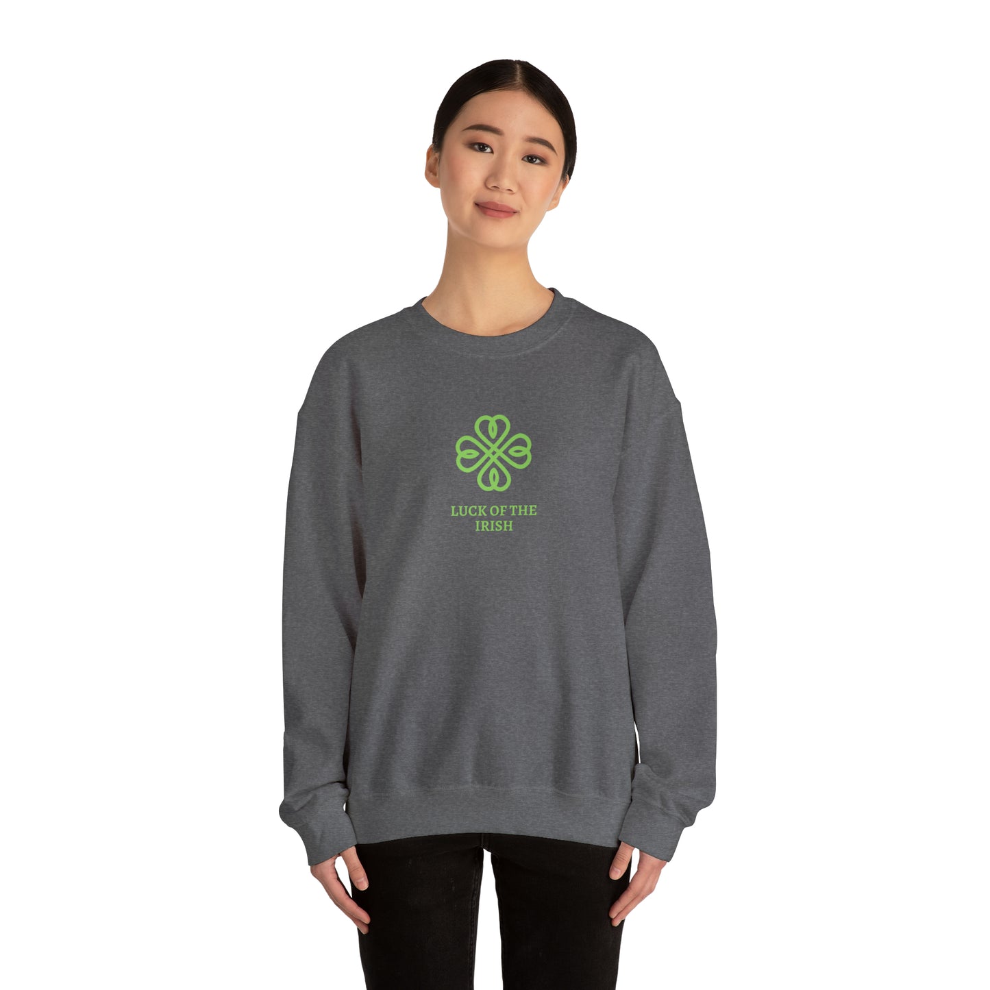 Luck of the Irish Unisex Heavy Blend Crewneck Sweatshirt