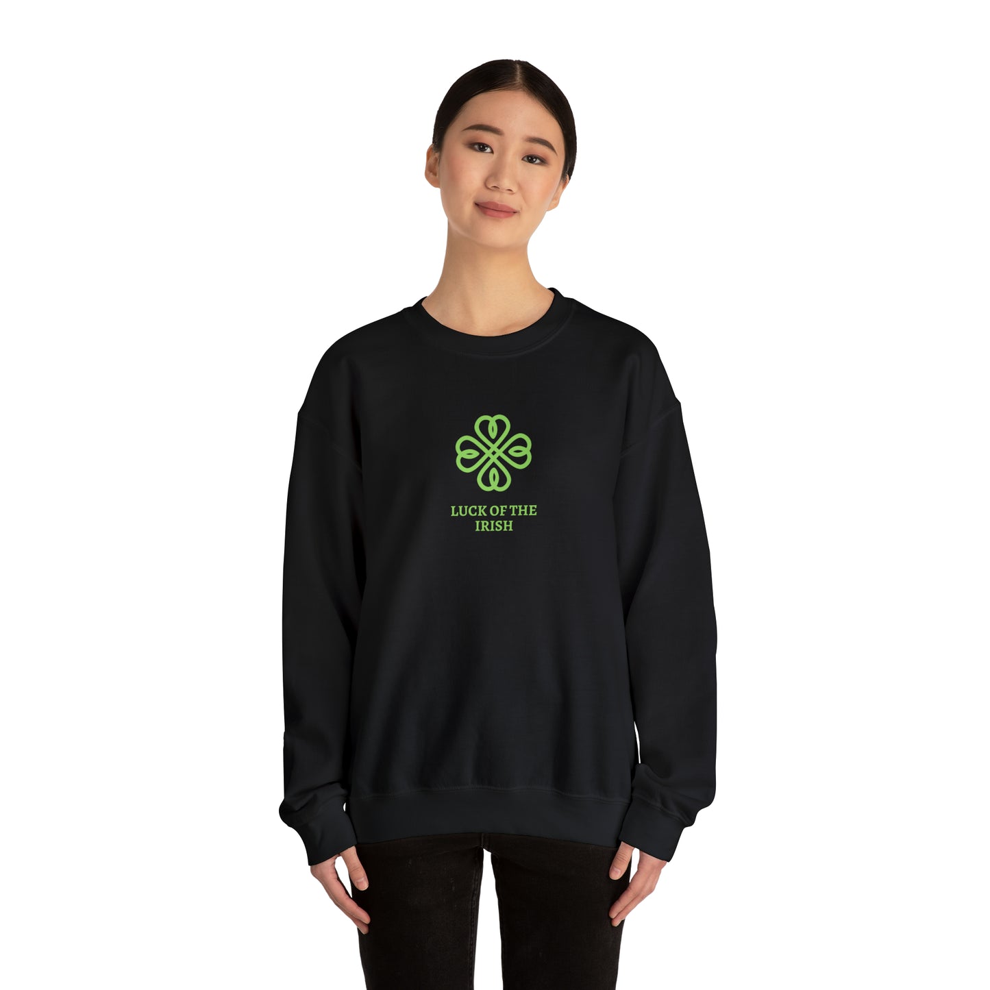 Luck of the Irish Unisex Heavy Blend Crewneck Sweatshirt