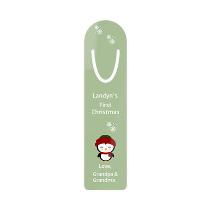 Baby's First Christmas Bookmark