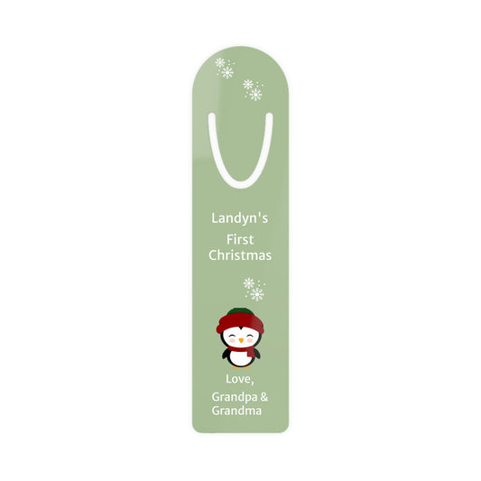 Baby's First Christmas Bookmark