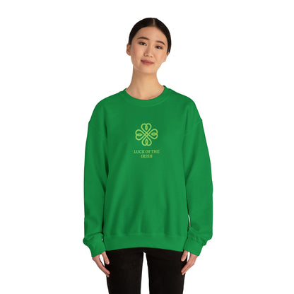 Luck of the Irish Unisex Heavy Blend Crewneck Sweatshirt