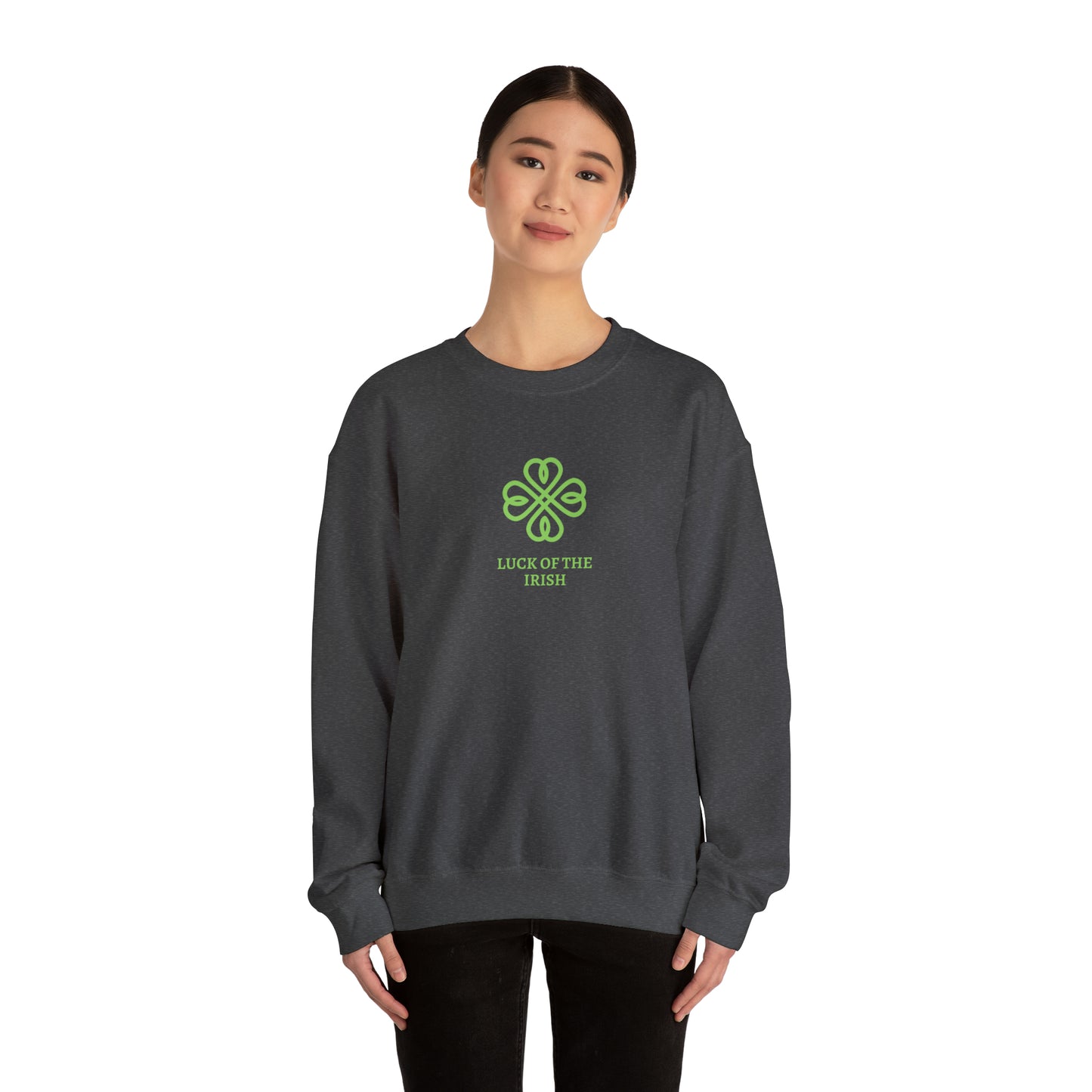 Luck of the Irish Unisex Heavy Blend Crewneck Sweatshirt