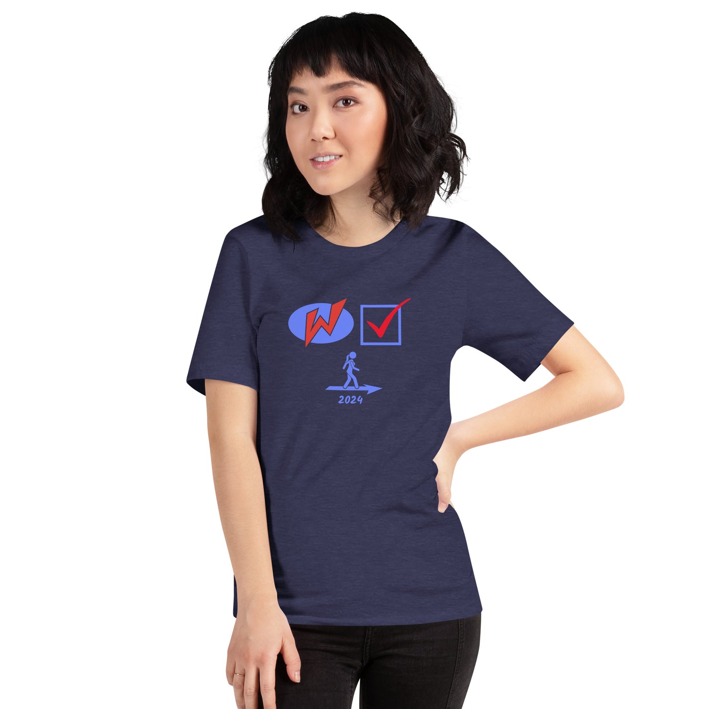 Women Voting, Move Forward in 2024 Unisex T-shirt