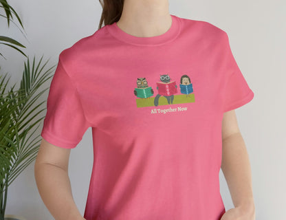 Summer Reading All Together Now T-Shirt, Animals Reading